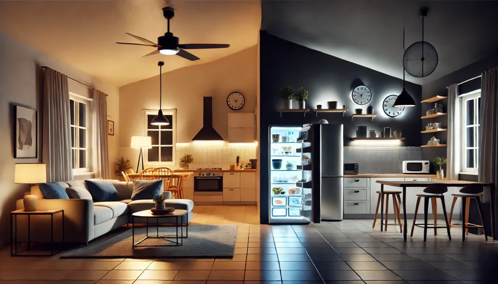 brak prądu w częśći domu brak jednej fazy w domu